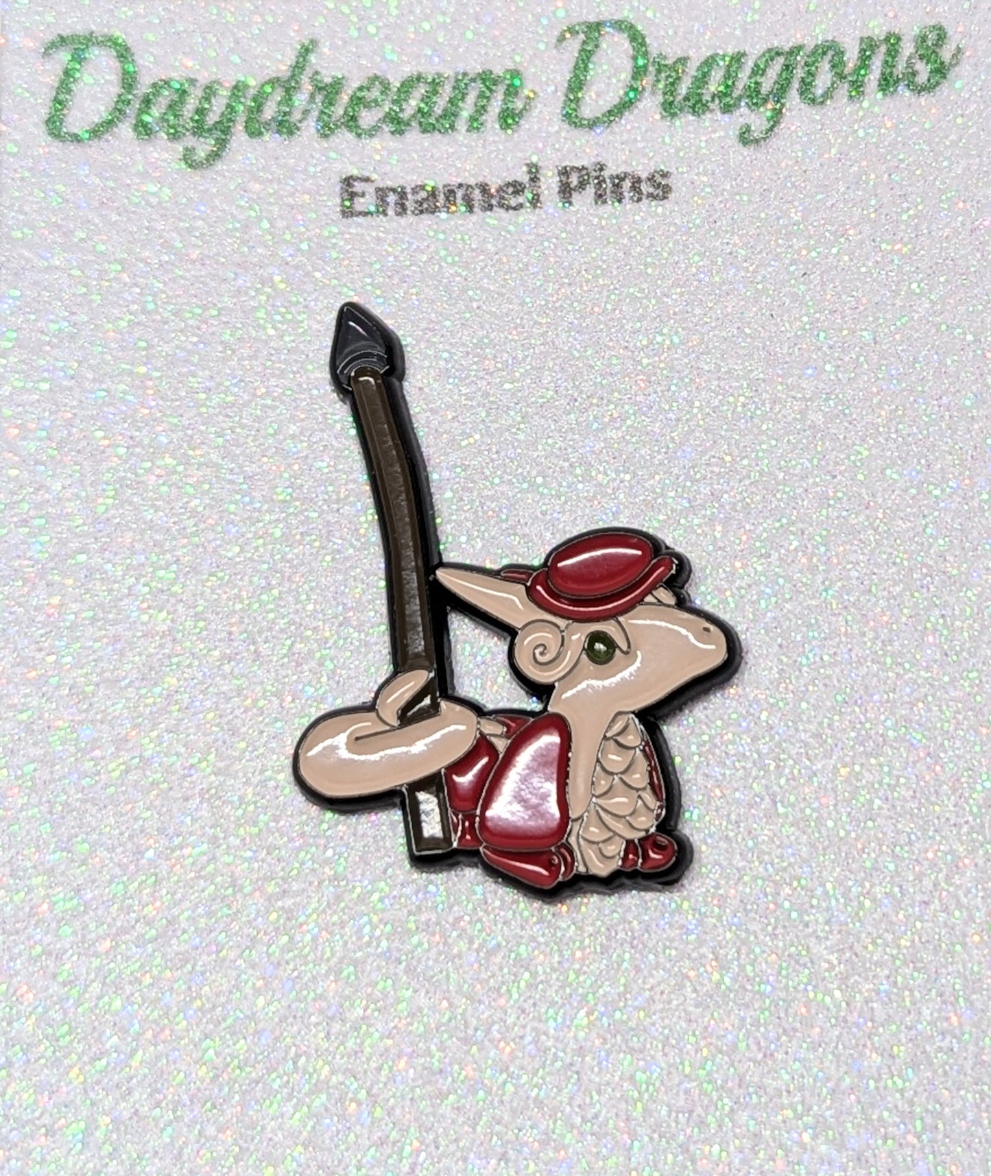 Pikeman Dragon Pin