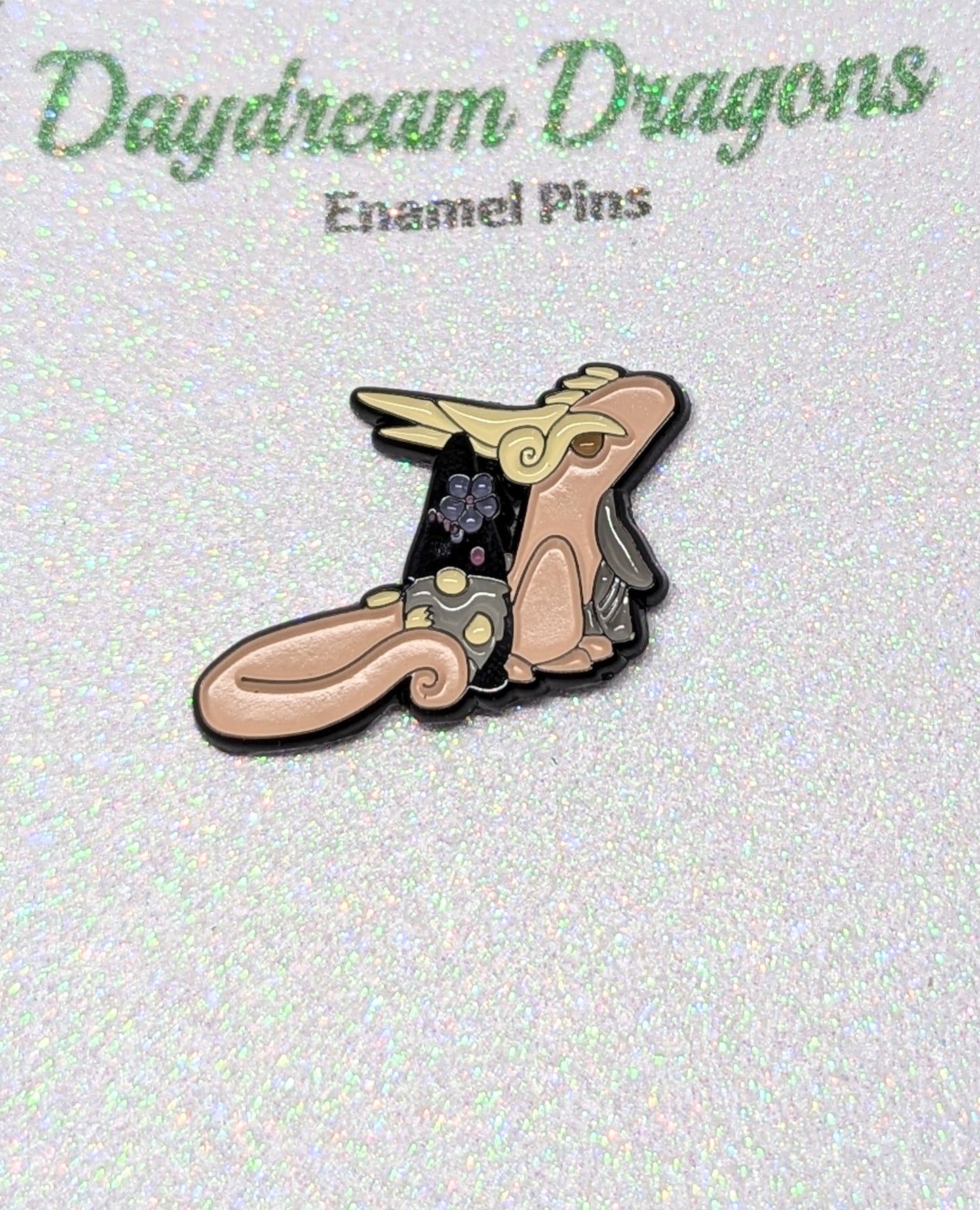 Gnome Dragon Pin
