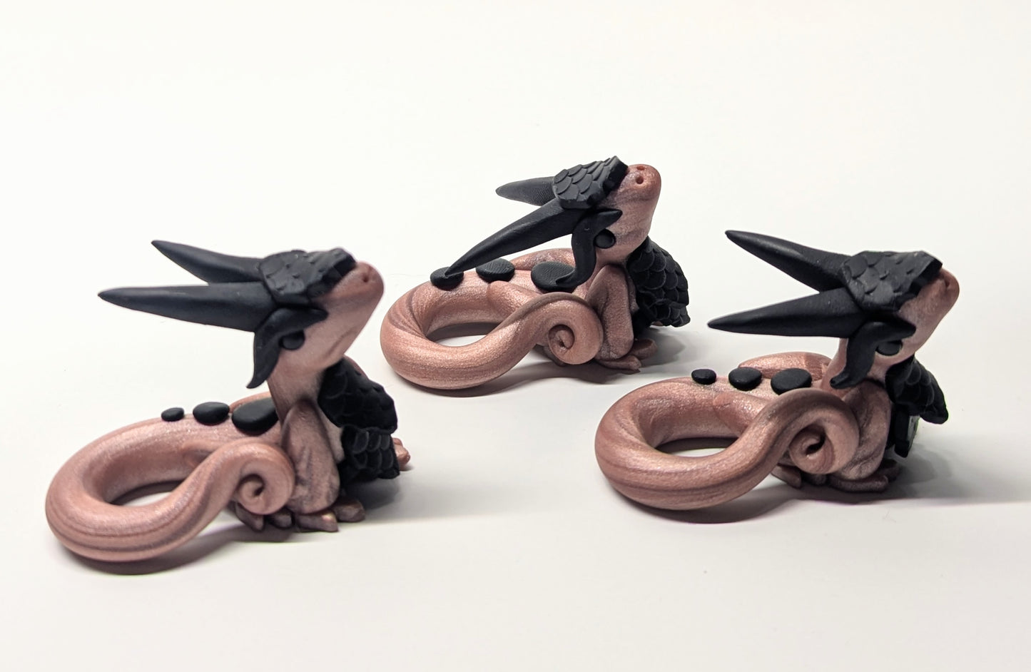 Rose Pearl and Black Dragon