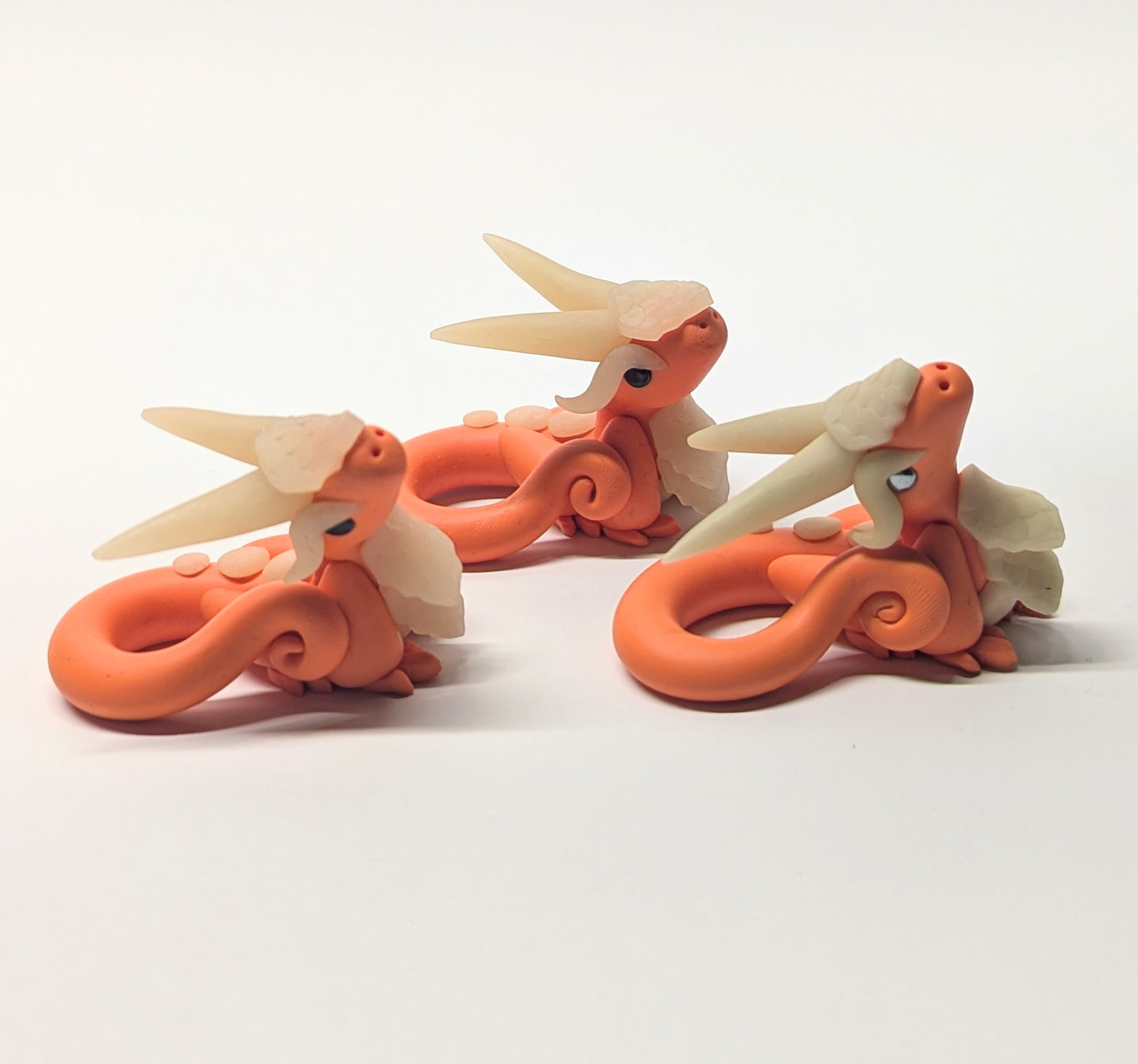 Orange and Glow in the Dark Drsgon