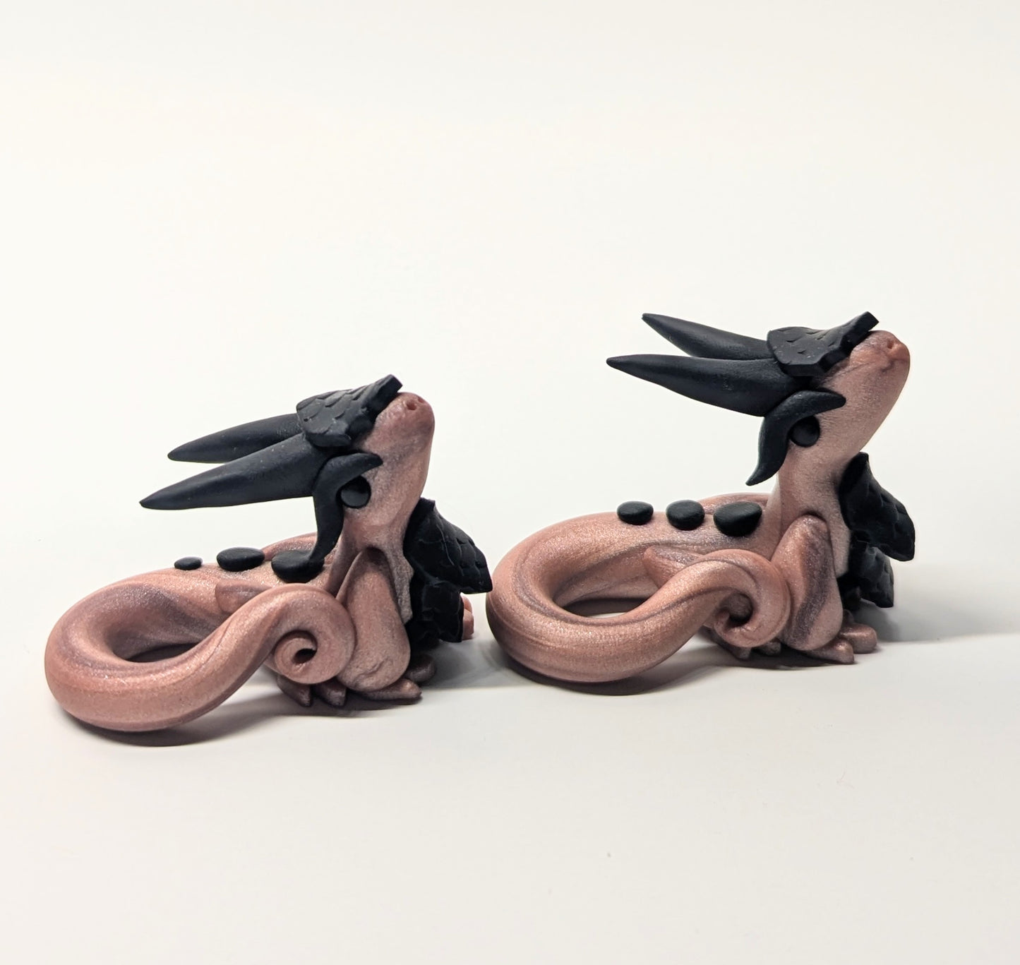 Rose Pearl and Black Dragon